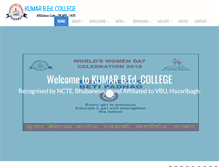 Tablet Screenshot of kumarbed.com